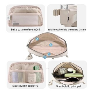 Foto 2 | Foto 2 | Riñonera Lab.gdeportiva Impermeable Para Mujer Y Hombre Blanco