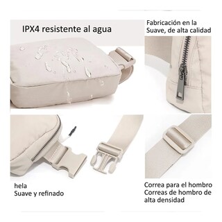 Foto 3 | Foto 3 | Riñonera Lab.gdeportiva Impermeable Para Mujer Y Hombre Blanco