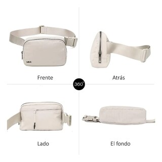 Foto 4 | Foto 4 | Riñonera Lab.gdeportiva Impermeable Para Mujer Y Hombre Blanco