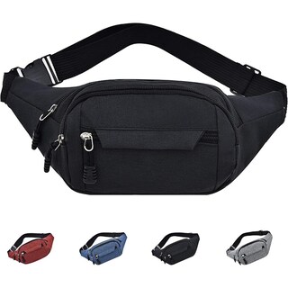 Foto 1 | Foto 1 | Canotagio Cangurera Deportiva Impermeable Negro