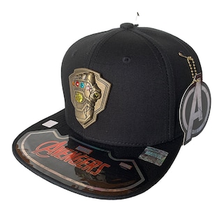 Foto 1 | Foto 1 | Gorra Marvel Thanos color Negro Placa Metálica Latón viejo 57 cm
