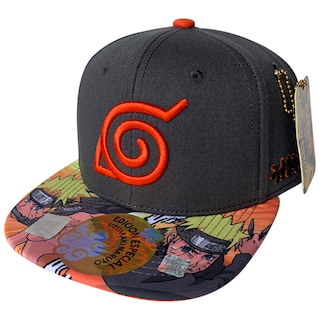 Foto 1 | Foto 1 | Gorra Naruto Shippuden Edición Especial Naruto Uzumaki Bordado 3D color Anaranjado con Gris 57 cm