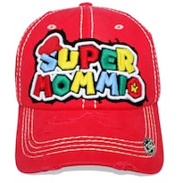 Gorra Original Curva Pook Frase Super Mommi