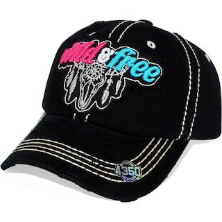 Foto 1 | Foto 1 | Gorra Original Curva Pook Frase Wild And Free