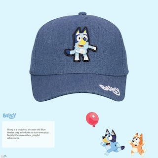 Foto 6 | Foto 6 | Gorra De Béisbol Bluey Hat Ajustable Para Niños Pequeños, Algodón - Venta Internacional.
