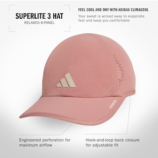 Foto 2 | Foto 2 | Gorra Adidas Superlite Para Mujer, De Corte Relajado, Para Entrenamiento, Arcilla Cálida - Venta Internacional.