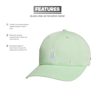 Foto 2 | Foto 2 | Gorra Adidas Saturday Para Mujer, Corte Relajado, Atlético, Verde - Venta Internacional.