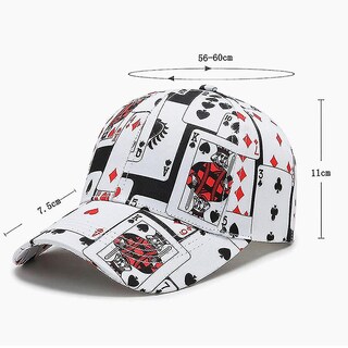 Foto 4 | Foto 4 | Gorra De Béisbol Huoguo Street Trendy Hip Hop Gorra De Póker Color 3 - Venta Internacional.