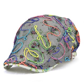 Foto 1 | Foto 1 | Gorra Huoguo Para Mujer De Verano Casual De Sarga De Algodón Color Blanco - Venta Internacional.