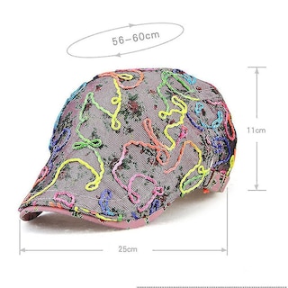 Foto 4 | Foto 4 | Gorra Huoguo Para Mujer De Verano Casual De Sarga De Algodón Color Blanco - Venta Internacional.