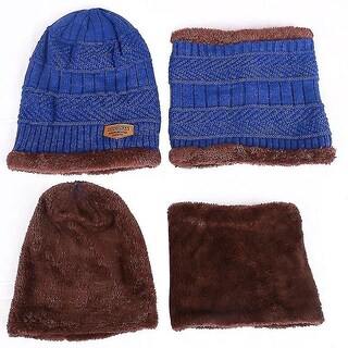 Foto 1 | Foto 1 | Gorro De Invierno Unisex Para Pared De La Ciudad Bufanda Traje Grueso De Felpa - Venta Internacional.