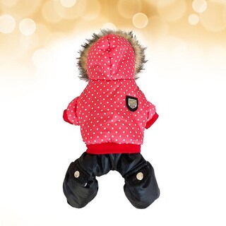 Foto 4 | Foto 4 | Conjunto De Sudaderas Con Capucha Para Perros Y Mascotas Cálidas Para Invierno - Venta Internacional.
