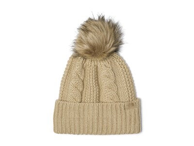 Foto 1 | Foto 1 | Gorro The North Face Oh Mega Fur Pom Para Mujer, Color Caqui - Venta Internacional.