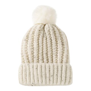Foto 1 | Foto 1 | Sombrero Huoguo Fashion Keep Warm Winter De Punto Plegable Para Mujer - Venta Internacional.