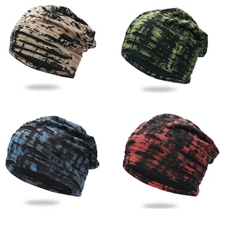 Foto 4 | Foto 4 | Gorro Huoguo Holgado Camuflaje Ganchillo Lana De Invierno Para Mujer Y Hombre - Venta Internacional.