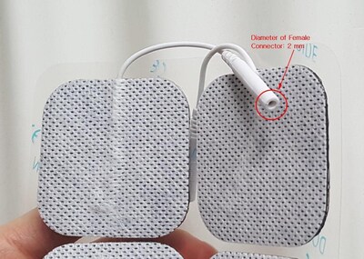 Foto 3 | Foto 3 | Almohadillas De Electrodos Tens/ems Unit Ks Premium 40 5 X 5 Cm - Venta Internacional.