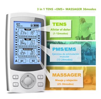 Foto 3 | Foto 3 | Masajeador de Pulso 36 Modos Plata