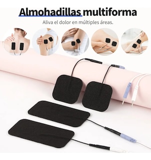Foto 3 | Foto 3 | Electroestimulador Lab.g Muscular Digital Portátil Recargable 2 Canales 36 Modos 8 Almohadillas Negro