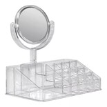 Organizador Malubero Transparente para Cosméticos con Espejo