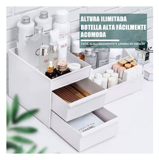Foto 3 | Foto 3 | Organizador De Maquillaje Belug color Blanco para Cosméticos con Cajón