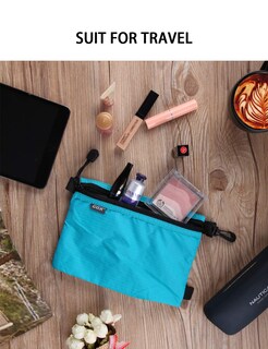 Foto 2 | Foto 2 | Neceser De Viaje Gox Carry On, Kit Cosmético De Nailon color Turquesa - Venta Internacional