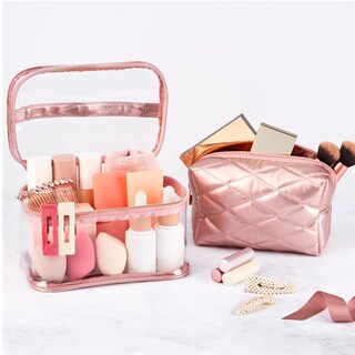 Foto 5 | Foto 5 | Bolsa de Maquillaje Conair Travel Grande Color Rosa - Venta Internacional