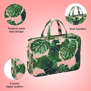 Foto 2 | Foto 2 | Neceser de Viaje Conair Weekender conn Estampado de Palmeras - Venta Internacional