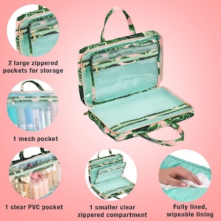 Foto 3 | Foto 3 | Neceser de Viaje Conair Weekender conn Estampado de Palmeras - Venta Internacional