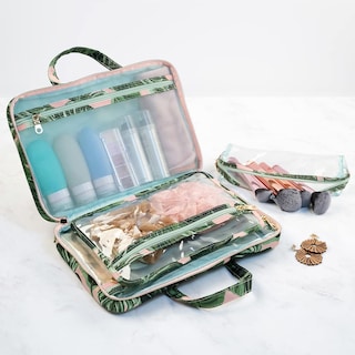 Foto 5 | Foto 5 | Neceser de Viaje Conair Weekender conn Estampado de Palmeras - Venta Internacional