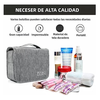 Foto 4 | Foto 4 | Bolso Organizador Belug Gris de Maquillaje