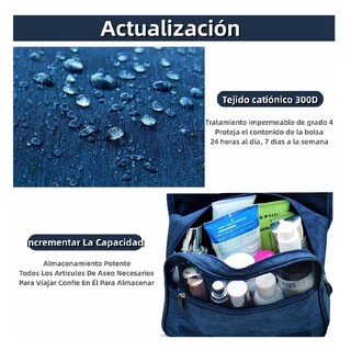 Foto 4 | Foto 4 | Bolso Organizador Belug Azul de Maquillaje