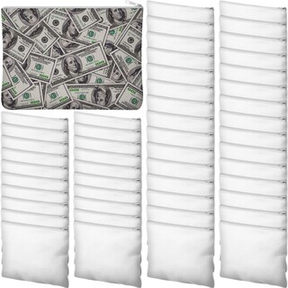 Foto 1 | Foto 1 | Bolsas De Maquillaje Frienda, Lienzo En Blanco Por Sublimación, 50 Unidades, Blanco - Venta Internacional.