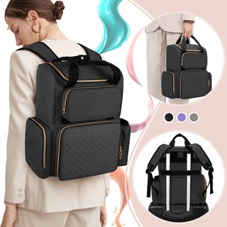 Foto 5 | Foto 5 | Mochila Organizadora De Esmaltes De Uñas Luxja Con Capacidad Para 70 Botellas, Color Negro - Venta Internacional.