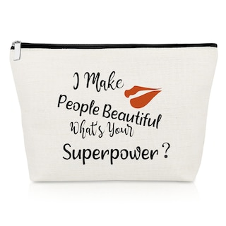 Foto 1 | Foto 1 | Bolsa De Maquillaje Gevody Para Artista De Maquillaje, Regalo Para Mujer, 25 X 17 Cm - Venta Internacional.