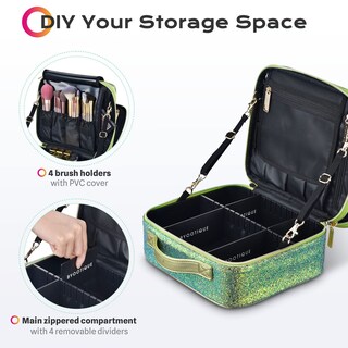 Foto 3 | Foto 3 | Estuche de Maquillaje Byootique Verde de Viaje - Venta Internacional