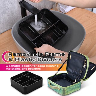 Foto 6 | Foto 6 | Estuche de Maquillaje Byootique Verde de Viaje - Venta Internacional