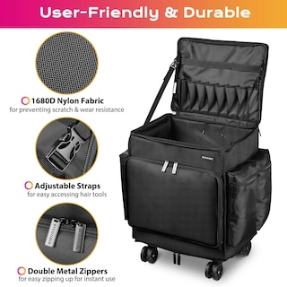 Foto 5 | Foto 5 | Funda Rolling Makeup Train Byootique Plegable de Nailon 1680D - Venta Internacional