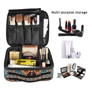 Foto 4 | Foto 4 | Estuche de Maquillaje Alaza con Adorno Geométrico Tribal Azteca Indio - Venta Internacional
