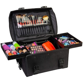 Foto 6 | Foto 6 | Estuche Para Cosméticos Rolling Trolley Para Artista De Maquillaje Shany Jet Black - Venta Internacional.