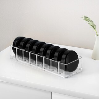 Foto 5 | Foto 5 | Organizador Compacto De Maquillaje Hblife, Acrílico Transparente, 8 Espacios - Venta Internacional.
