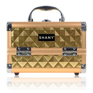 Foto 1 | Foto 1 | Estuche De Maquillaje Shany Chic Golden House Con Cerraduras Y Espejo - Venta Internacional.