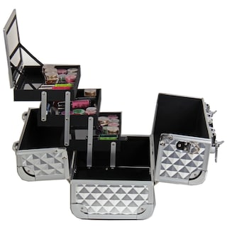 Foto 5 | Foto 5 | Estuche De Maquillaje Shany Premier Fantasy Con Candados Plateados - Venta Internacional.