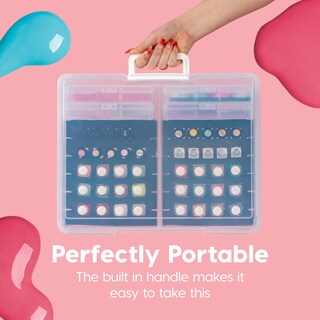 Foto 4 | Foto 4 | Organizador De Esmaltes De Uñas Cosmetic Train Case Iris Usa, Paquete De 2 - Venta Internacional.