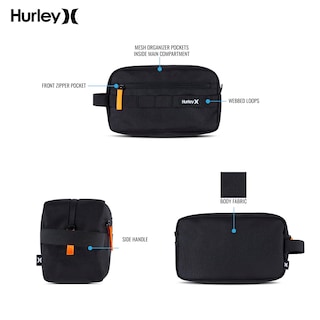 Foto 6 | Foto 6 | Kit Travel Dopp Hurley Para Adultos, Unisex, Artículos Pequeños, Florales Y Negros - Venta Internacional.