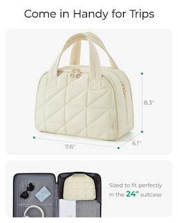 Foto 6 | Foto 6 | Neceser Bagsmart Travel Grande Cámel - Venta Internacional