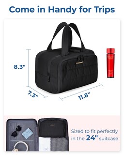 Foto 6 | Foto 6 | Neceser Bagsmart Travel Ligero Para Mujer Negro - Venta Internacional.
