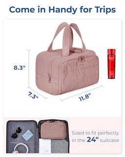 Foto 6 | Foto 6 | Neceser Bagsmart Travel Ligero Para Mujer Rosa - Venta Internacional.