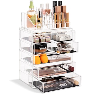 Foto 1 | Foto 1 | Organizador De Maquillaje Sorbus Transparente Con 3 Cajones Grandes Y 4 Pequeños - Venta Internacional.