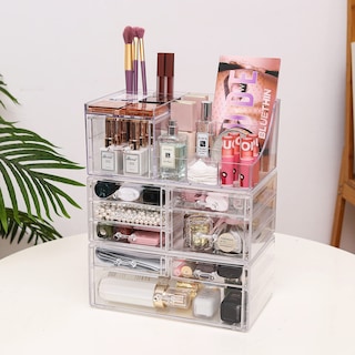 Foto 5 | Foto 5 | Organizador De Almacenamiento De Cosméticos Para Maquillaje, Acrílico, 9 Cajones - Venta Internacional.
