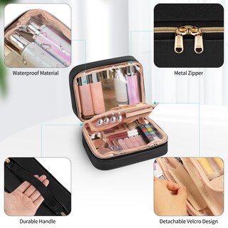 Foto 4 | Foto 4 | Bolsa De Maquillaje Ocheal De Gran Capacidad Impermeable Con Compartimento Para Brochas - Venta Internacional.